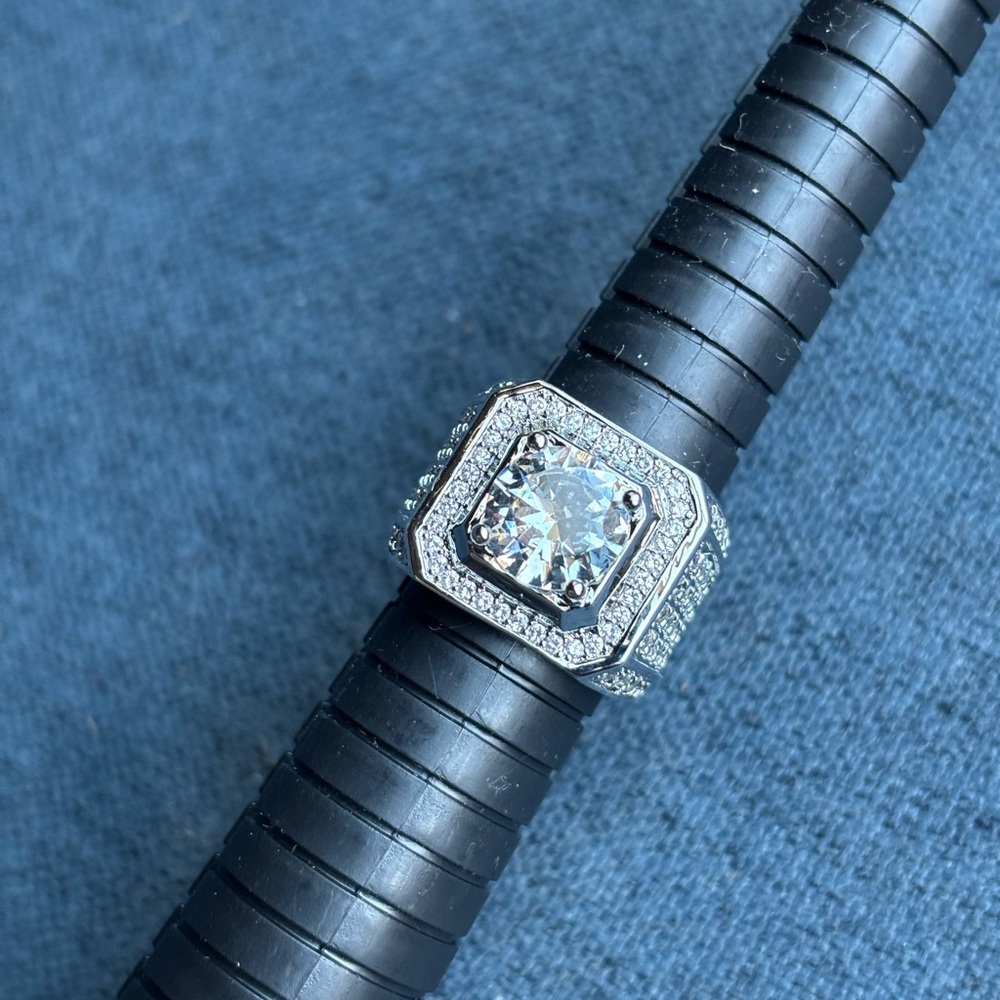 Men’s Zirconia .925 Sterling Silver